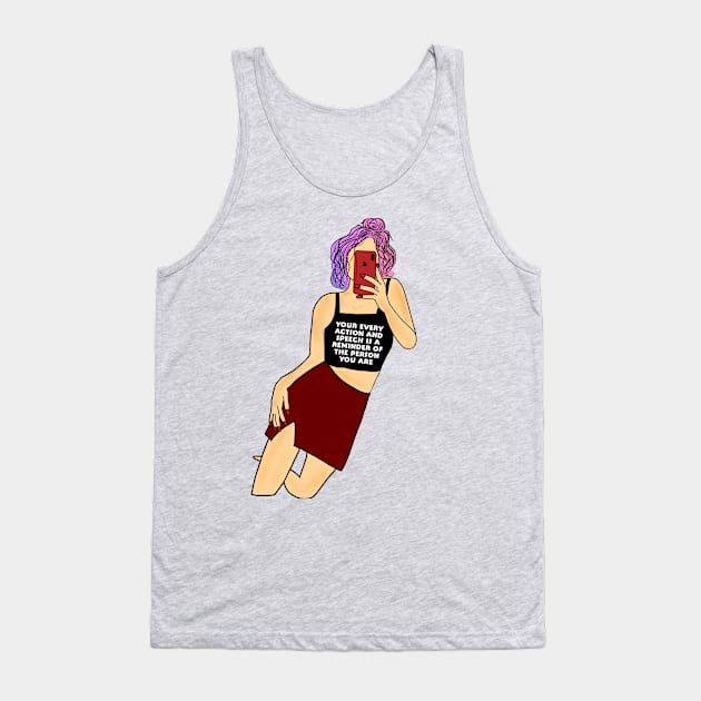 Feminist Tank Top by Bluntdigiarts